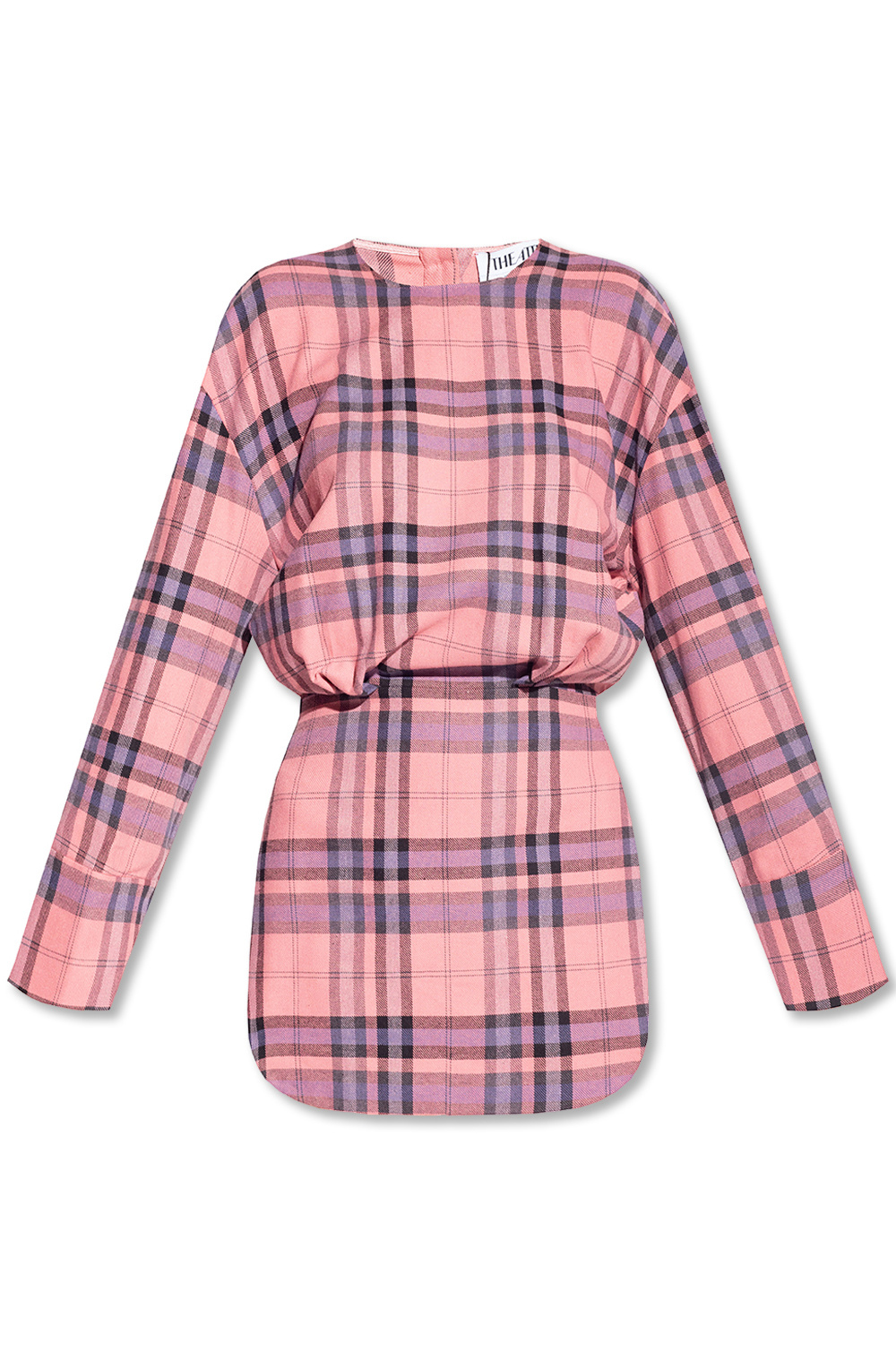 Pink Checked dress The Attico Vitkac Germany